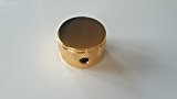 (1) Gretsch hollow body style control knob for guitar gold new