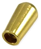 (1) Switchcraft USA size Les paul guitar toggle switch selector knob tip gold new