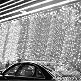 10m x 0.65m avec 320 leds Guirlande lumineuse LED feux clignotants de chaîne filet féerique éclairage Décoration lumières de rideau ...