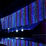 10m x 0.65m avec 320 leds Guirlande lumineuse LED feux clignotants de chaîne filet féerique éclairage Décoration lumières de rideau ...