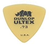12 x Dunlop 427P2 Ultex Triangle Guitare Picks/médiators - 0.73 mm dans une boîte pratique Pick