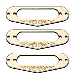 3 Pcs Maple Single Coil S Neck Style Ring Pickup pour ST Fender Guitar