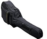 41" Nylon 3-Pocket Padded Gig Bag Soft Case Backpack Fit Most Acoustic Guitar nylon black, by LC Prime