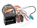 ACV Electronic 1230-46 Adaptateur radio Quadlock>ISO avec alimentation fantôme pour Opel