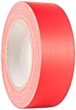 Adam Hall 58065RED Rouleau Gaffer 38 mm x 25 m Rouge