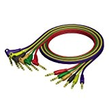 Adam Hall Cables KCREF790090 Série ProCab REF 790 Set Câble de Patch Jack 6,35 mm stéréo vers Jack 6,35 mm ...