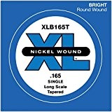 Addario XLB165T en D Nickel Wound-Jeu de cordes pour guitare basse
