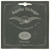 Aquila 104U Jeu de 4 cordes pour Ukulele GCEA