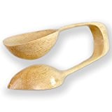 Art de Craft mi028 Cuillères Percussion Cuillère Clap Ping Spoons bois clair