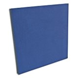ATP 28bal060frfbl 60 x 60 x 4 cm "basmel Tissu Absorbant Panneau acoustique - Bleu (Lot de 8)