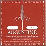 Augustine - Jeux de cordes nylon pour guitares classiques jeu de corde Classique Standard ROUGE