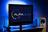Auraglow Ensemble lumières LED : ruban de 100cm 5v USB pour derrière de télévision changeant de couleur