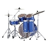 Batterie Pearl Export Rock 22'' Electric Blue sparkle avec cymbales