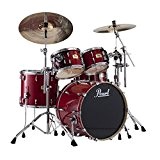 Batteries acoustiques PEARL DRUMS SSC904XUPC-110 - SESSION STUDIO CLASSIC 4F FUSION 20 SEQUOIA RED Batteries Fusion 20"