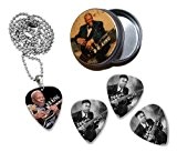 BB King Collection With 3 Double Sided Loose Guitar Médiators Picks & Collier in Tin