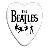Beatles 5 X Loose Love Heart Guitar Médiators Picks