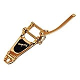 Bigsby B7 Vibrato for Thin Acoustic & Electric Guitars (Aluminium / Gold Plated) Gold