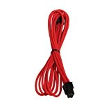 BitFenix Câble de rallonge PCIe 6 ports Rouge/noir 45 cm