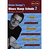 Blues Harp école 2 - arrangés pour harmonica - avec 2 CD [Notes/sheetm usic] Compositeur : Kropp Dieter