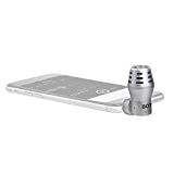 BOYA BY-A100 Mini Microphone omnidirectionnel à condensateur pour iPhone, iPad, iPod Touch et smartphones Android