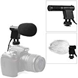 BOYA BY-VM01 Microphone Shotgun Professionnel Directionnelle Condensateur de Qualité de Diffusion pour Canon 650D 700D 7D 5D2 5D3 Nikon D800 ...