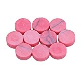 BQLZR Pink 6mm Dia Resin Round Guitar Fret Inlay Dots Marker for Guitar Fingerboard Pack of 20