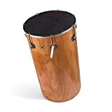 Bresil africain Marron Tam Tam Tam Tam Coque rigide en bois naturel Tête en cuir Tambour Capoeira Samba Musique 165,1 x ...