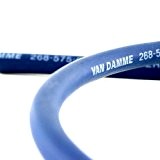 Câble d'haut-parleurs Twin-Axial (Bi-axial) Van Damme Séries Bleues Professionnel Grade (2 câbles centraux, bleu et rouge) 2 x 2.5mm 268-525-060 ...