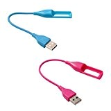Câble Du Chargeur D'alimentation USB Pour Fitbit Flex Traqueur Bracelet de Montre Rose