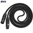 Câble symétrique LyxPro LCS Premium Series XLR mâle à XLR femelle pour microphones et dispositifs professionnels - 6 pieds - ...
