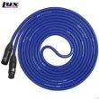 Câble symétrique LyxPro LCS Premium Series XLR mâle à XLR femelle pour microphones et dispositifs professionnels - 6 pieds - ...