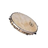 Capoeira Pandeiro en cuir Tambour Tambourin en bois Samba Brasil Musique Instrument 30,5 cm