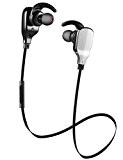 Casque Bluetooth, shareconn Sport sans fil Bluetooth 4.1 Casque écouteurs avec microphone léger HD sistent écouteurs intra-auriculaires stéréo écouteurs intra-auriculaires Casque ...