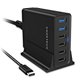 Chargeur Qualcomm Quick Charge 3.0, CHOETECH® 50W 6-Port Chargeur Multi USB, 2 Sorties avec Quick Charge 3.0 & 4 Sorties ...