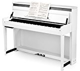 Classic Cantabile UP-1 WM Upright piano électrique blanc mat