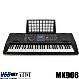 Clavier DynaSun MK906 USB MIDI LCD 61 Touches E-Piano Keyboard Fonction Enseignement Intelligent Three Bank Registration