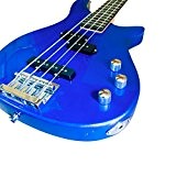 Coban Guitare électrique x Basse en 3 couleurs Format classique bleu métallique