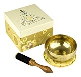 'Coffret cadeau "Harmony Bol chantant avec accessoires dans boîte Chakras-5034-L -