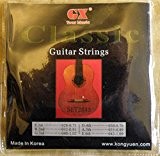 Combinaison cordes guitare classique GX c100-n 028/043 normal tension haute qualité '