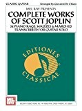 Complete Works Of Scott Joplin For Guitar. Partitions pour Guitare