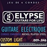 Cordes pour guitare électrique ES-504C - light - 09 46 - Elypse