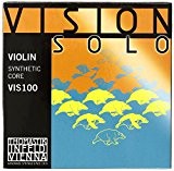 Cordes Thomastik Infeld Violon Vision Solo Noyau synthétique;Jeu 4/4 (VIS01/VIS02/VIS03/VIS04); Jeu