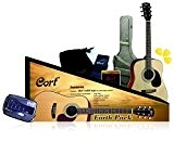 Cort EARTH Pack Guitare acoustique Pores Ouverts