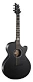 Cort EVL-A4 Guitare acoustique Noir Satine