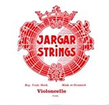 CUERDA VIOLONCELLO - Jargar (Roja) (Cromo) 1ª Fuerte Cello 4/4 (La) A (Una Unidad)