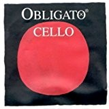 CUERDA VIOLONCELLO - Pirastro (Obligato 431420) (Tungsteno) 4ª Medium Cello 4/4 (Do) C (Una Unidad)