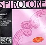 CUERDA VIOLONCELLO - Thomastik (Spirocore S 33) (Wolframio) 4ª Medium Cello 4/4 (Do) C (Una Unidad)