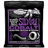 CUERDAS GUITARRA ELECTRICA - Ernie Ball (2720) Slinky Cobalt Power Color Violeta (Juego 012/048)
