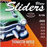 CUERDAS GUITARRA ELECTRICA - Thomastik (SL109) Sliders Blues Guitar (Juego Completo 009/043E)