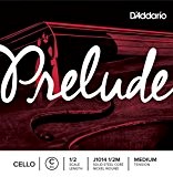 D'Addario Bowed Corde seule (Do) pour violoncelle D'Addario Prelude, manche 1/2, tension Medium